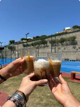 Nağme Tennis coffee toast